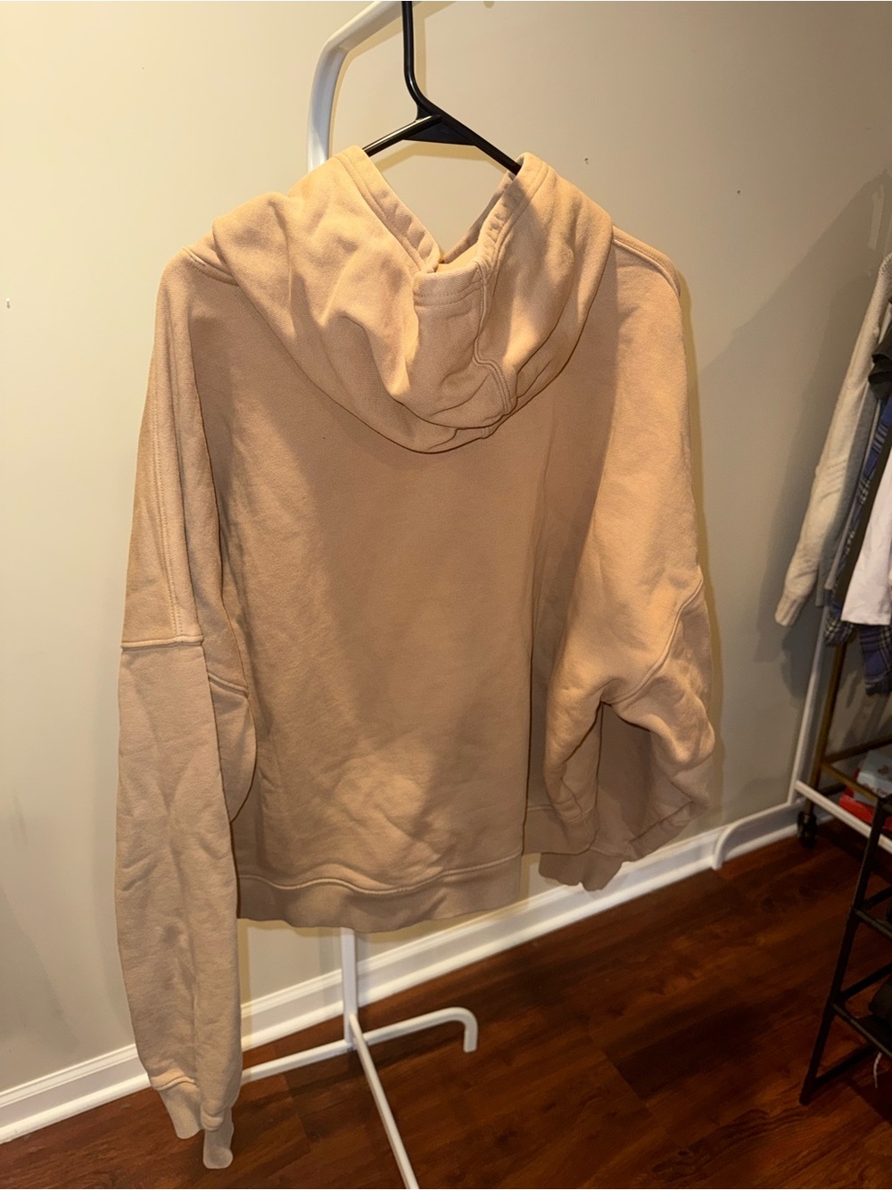 Oner Active Beige Oversized Hoodie Sweatshirt - Picture 5 of 5